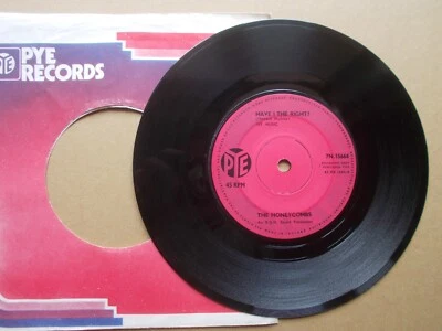 £2.95 • Buy The Honeycombs :   Have I The Right? .  Pye  7N.15664. 1964.  R.G.M. / Joe Meek.