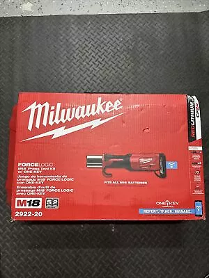 Milwaukee 2922-20 Force Logic M18 Press Tool Kit W/ One Key 2 Batts/ Charger Cas • $1799.99