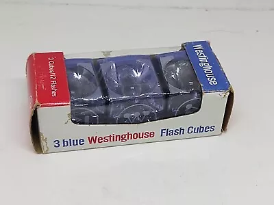 VINTAGE WESTINGHOUSE BLUE FLASH CUBES 12 Flashes UNUSED • $5