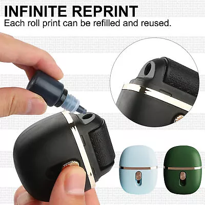 Identity Theft Protection Stamp Roller Guard Your ID Privacy Confidential Data • $23.12