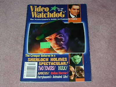 VIDEO WATCHDOG # 109 Sherlock Holmes Collection Harryhausen FREE SHIPPING USA • $8.50