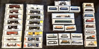 Marklin Mini-Club Micro-Trains Z-Scale Freight Box Tank Flat Reefer Gondola Cars • $29