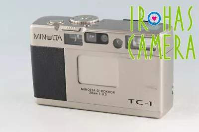 Minolta TC-1 35mm Point & Shoot Film Camera #52432 D5 • $880