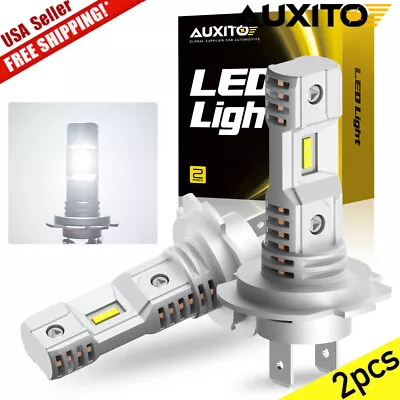 2x H7 LED Headlight Bulbs Conversion Kit High Low Beam 6500K Super White Bright • $24.99