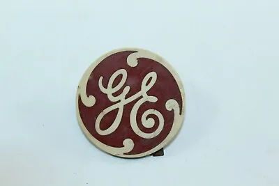 Vintage G.E. Advertising Product Badge White / Maroon  • $15.95