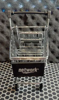 Brand New *mint* Metal Small Grocery Shopping Cart With Removable Sign On Front • $16.99