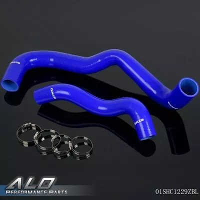 Fit For 03-04 F250/F350/F450/F550 6.0L Silicone Radiator Hose+Clamps Kit Blue  • $39.04