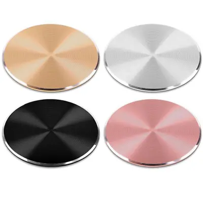 Coloured Metal Disc Plate For Magnetic Car Phone Holder Mount Sticky Replacement • £1.49