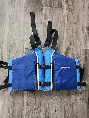 Stearns Fishing Vest Life Jacket Blue 3XL/4XL • $19.99
