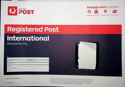 10 Australia  B4 Large Registered International Envelopes New Unused • $135