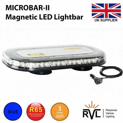 £139.99 • Buy 12/24v Blue Magnetic Mini LED Rescue Warning Beacon Lightbar