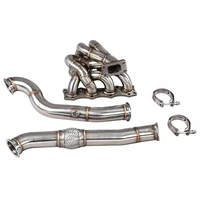 CXRacing Turbo Manifold Kit For 90-98 Mazda Miata MX-5 NA 1.6L T3 • $1157.82