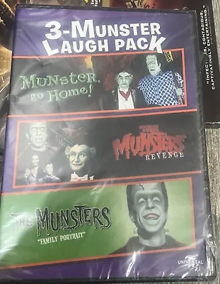 Munster Go Home! / The Munsters' Revenge / The Munsters... DVD Jo McDonnel • $3.20