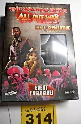 Mantic The Walking Dead Lee Clementine Event Exclusive Rare Zombie Hunters Y314 • $118.23