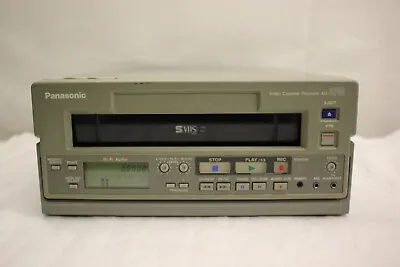 Panasonic Ag-5700 Vhs S-vhs Vcr Video Cassette Recorder Player Vintage Faulty • £159.99