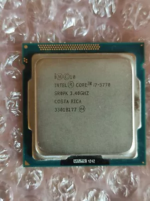 Intel Core I7-3770 3.4GHz LGA1155 Quad-Core CPU SR0PK • £30