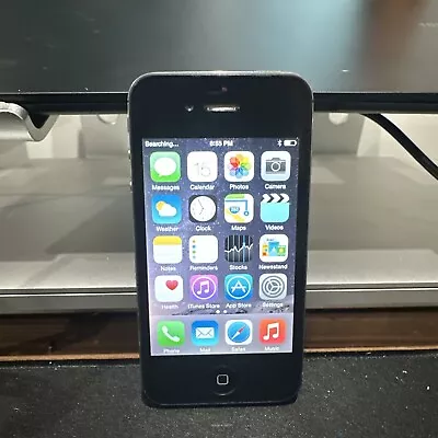 IOS 8.3 IPhone 4s A1387 - 8GB Black - Jailbroken • $20