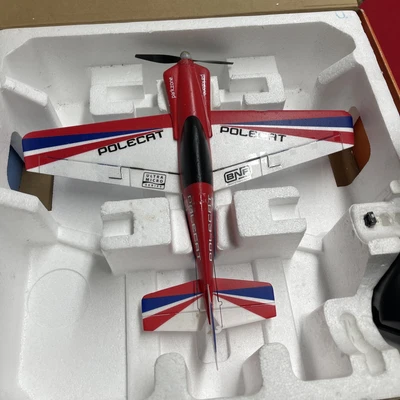 £40 • Buy Park Zone Pole Cat RC Remote Control Model Aeroplane Aircraft Used