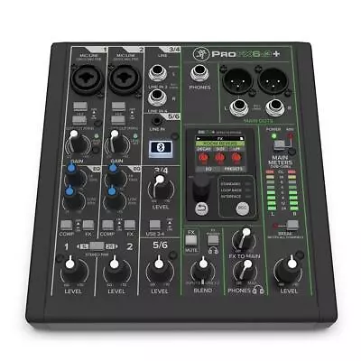 Mackie ProFX6v3+ 6-Ch Analog Mixer With Enhanced FX USB Recording And Bluetooth • $249.99