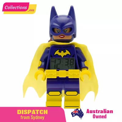 The LEGO Batman Movie Batgirl Minifigure Alarm Clock 9009334 +FREE GIFT! • $90