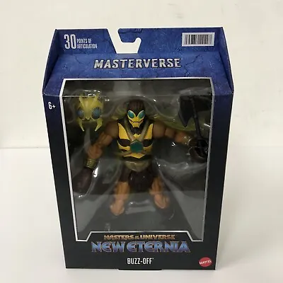 Masters Of The Universe Masterverse BUZZ OFF New Eternia MOTU 2023 Mattel • $44.99