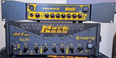 Markbass Little Mark II Bass Amp Italy 🇮🇹  Class D Rackmount 500 Watt 4/8 Ohm • $350
