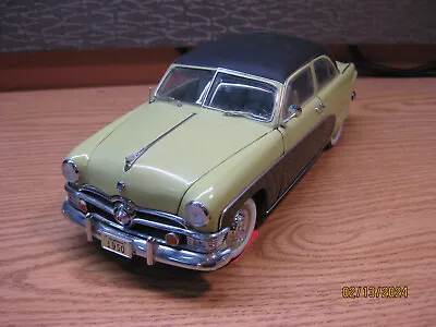 1/18    1950  Ford  Crestliner   2 Door Sedan  Black/pale  Lime      No Box • $70