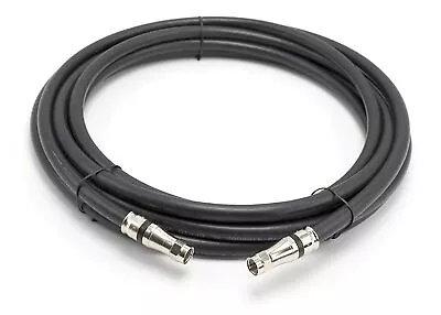 RG-11 Coax Cable - F Type Compression Connector |Black| 50 FT Coaxial • $35.97