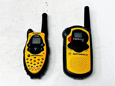 Motorola Talkabout 101 & T5710 Walkie Talkies UHF 2-Way Radios - TESTED & WORKS! • $18.75