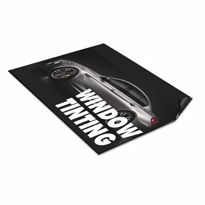 Car Magnet Set Of 2 Window Tinting Auto Car Vehicle B Industrial Sign • $31.99