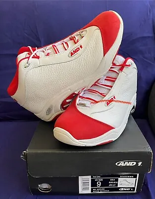 DS AND 1 Tai Chi LX White Red Sz 9 D1055MWR Basketball Vince Carter VC Retro • $297.95