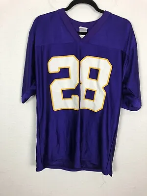 Adrian Peterson Throwback Jersey Minnesota Vikings Adult Medium Men Purple • $18.99