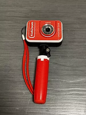 VTech KidiZoom Creator Cam HD Video Kids Red Digital Camera VG • $22.99