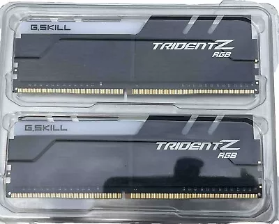 G.Skill TridentZ 16GB (2x8GB) DDR4 3000MHz F4-3000C16D-16GTZR Desktop RAM • $44.98