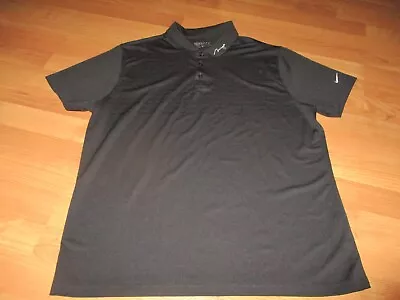 Mens Nike Golf Dri Fit Black Striped Polo Golf Shirt Size Xl Mirage Las Vegas • $17.99