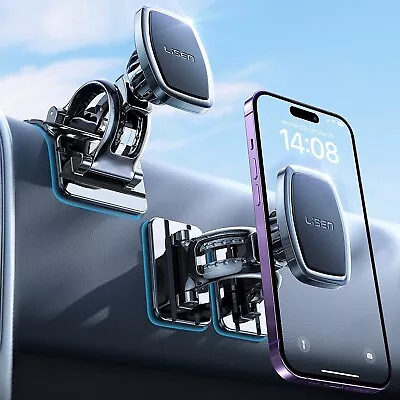Universal 360° Magnetic Car Phone Mount Holder Dashboard Windshield Mobile Phone • $29.95
