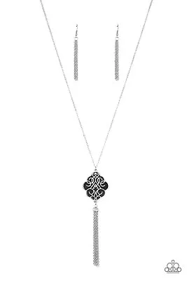 Malibu Mandala - Black - Paparazzi Accessories Necklace • $1.50