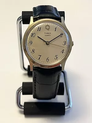 Timex ‘Q’ British Rail Train Guards M Cell Watch Vintage Stamped B.R. • $31.57