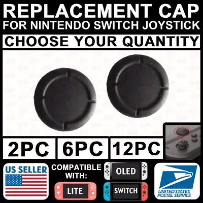 For Nintendo Switch/Lite/OLED Thumb Joy Con Analog Stick Grip Cap Replacement • $3.69