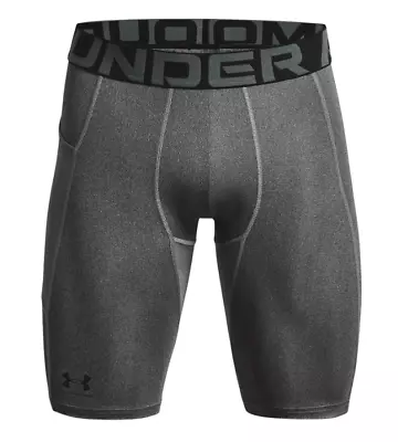 Under Armour HeatGear Core Shorts Mens Grey Size UK Medium #REF71 • £27.99