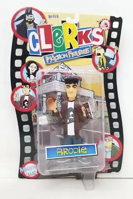 Graphitti Designs 5.50  Clerks Mallrats Series 2 Brodie Inaction Figure BOX DMGE • $29.99