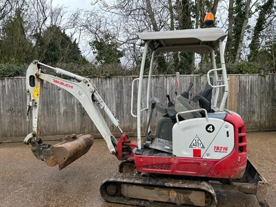 £12995 • Buy Takeuchi Tb216 Mini Digger