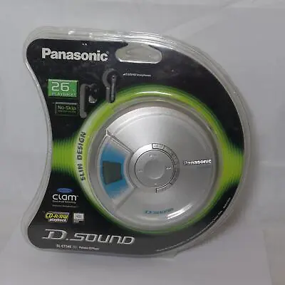 Vintage New Panasonic SLCT345 Personal CD Player (SL-CT345EB-S) • £299.99