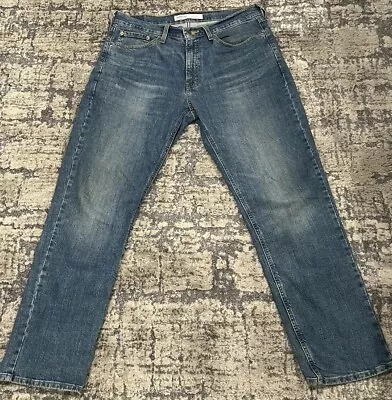 Signature Levi Strauss &Co Mens S67 Athletic Fit Jean (Medium Wash) 34 / 32 • $5.99