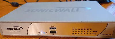 SONICWALL TZ 210 Firewall APL20-063 W/Power Adapter • $34.99