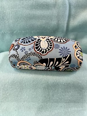 Vera Bradley Hard Sunglasses Eyeglass Case Retired Bali Blue Pattern EUC • $10