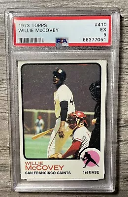 1973 Topps Baseball Willie McCovey PSA 5 - #410 - GIANTS - HOF • $1