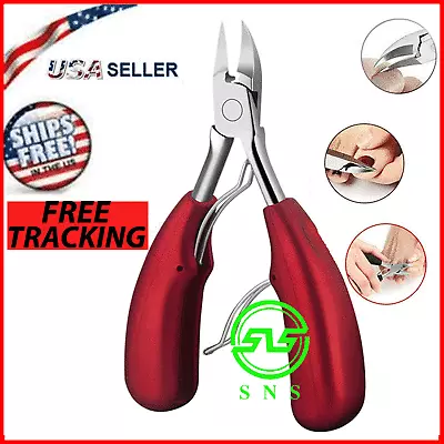 Toenail Clippers For Thick Ingrown Toe Nails Heavy Duty Precision Nail Scissor • $6.39