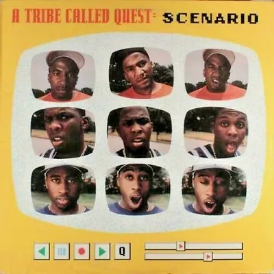 A TRIBE CALLED QUEST 45 RPM 7  - Scenario YELLOW VINYL RARE!!! LIMITED TO 100 • $79.99