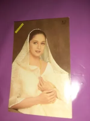 Bollywood Actors: Madhuri Dixit -  Rare Postcard Post Cards India • $5